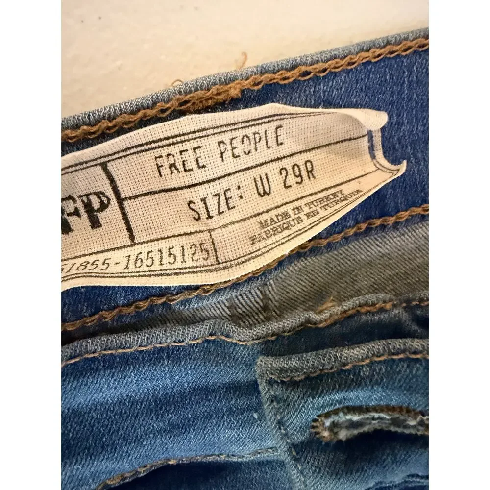 Free People Y2K Denim Jeans 29